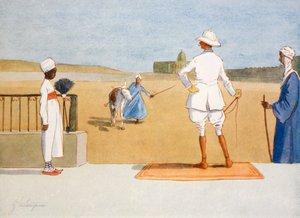 ダンディツーリスト、「エジプトのライトサイド」、1908年 作： Lance Thackeray